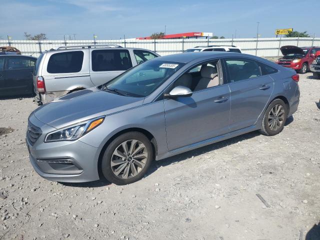 Sedans HYUNDAI SONATA 2015 Srebrny