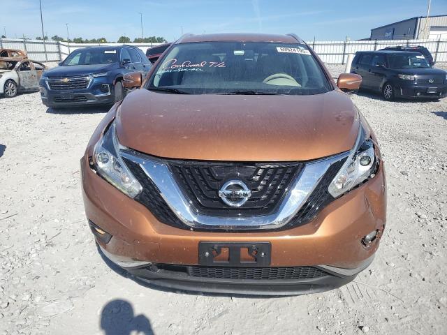  NISSAN MURANO 2015 Pomarańczowy