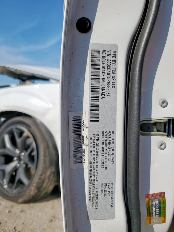 2023 Chrysler 300 S VIN: 2C3CCABT5PH556087 Lot: 66772125