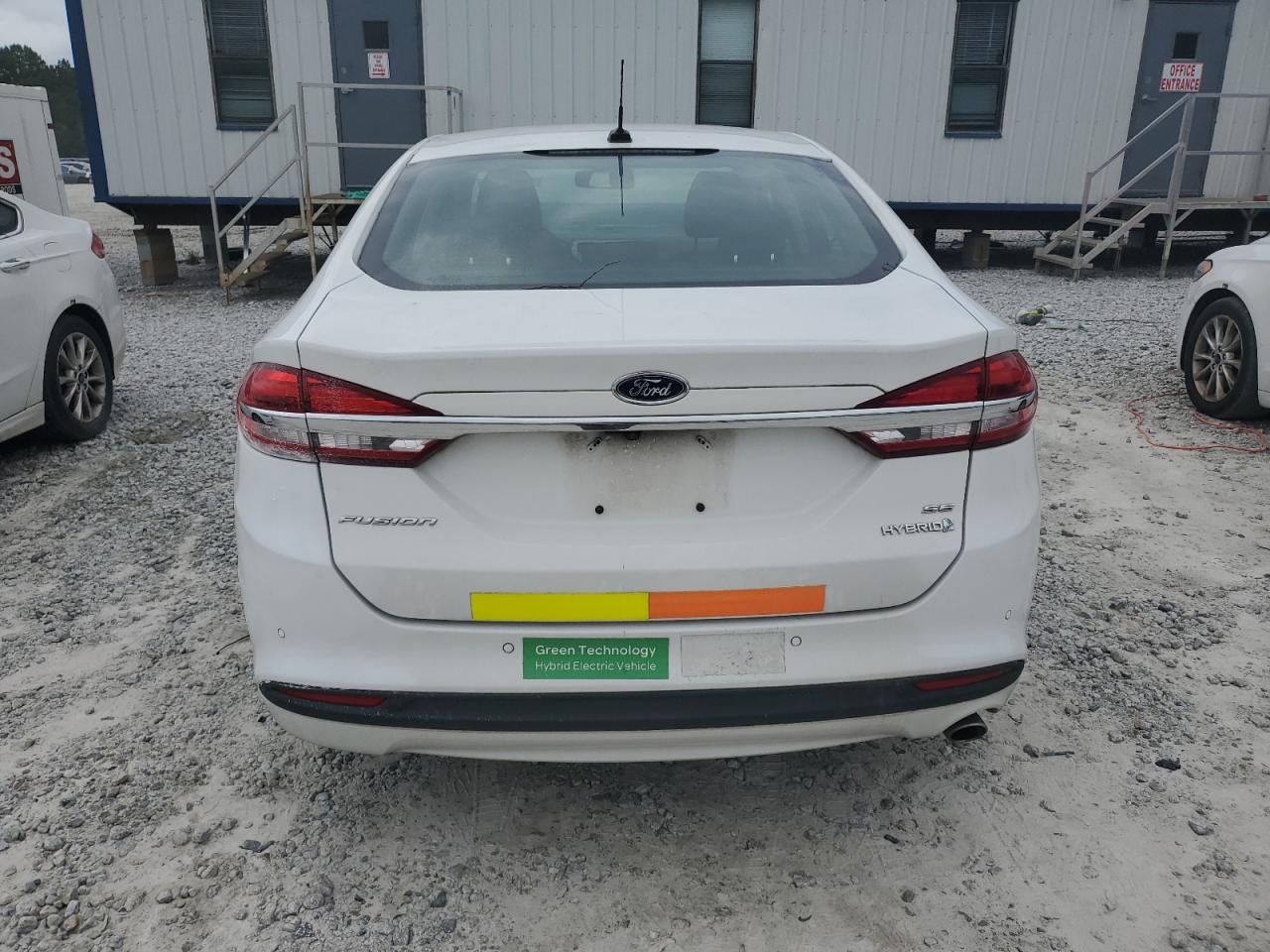 2018 Ford Fusion Se Hybrid VIN: 3FA6P0LU9JR281906 Lot: 54150025