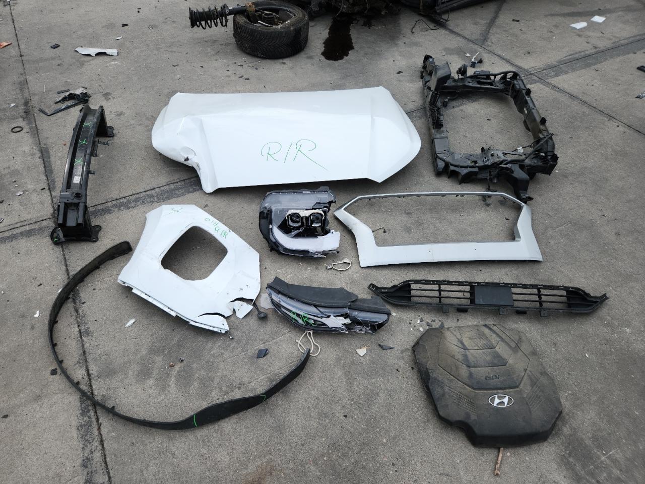 2021 Hyundai Palisade Se VIN: KM8R1DHEXMU245734 Lot: 69984485