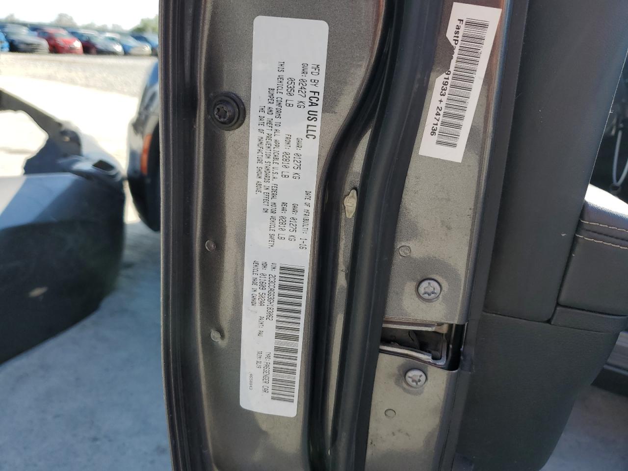 2016 Chrysler 300 S VIN: 2C3CCAGG3GH183062 Lot: 69949855