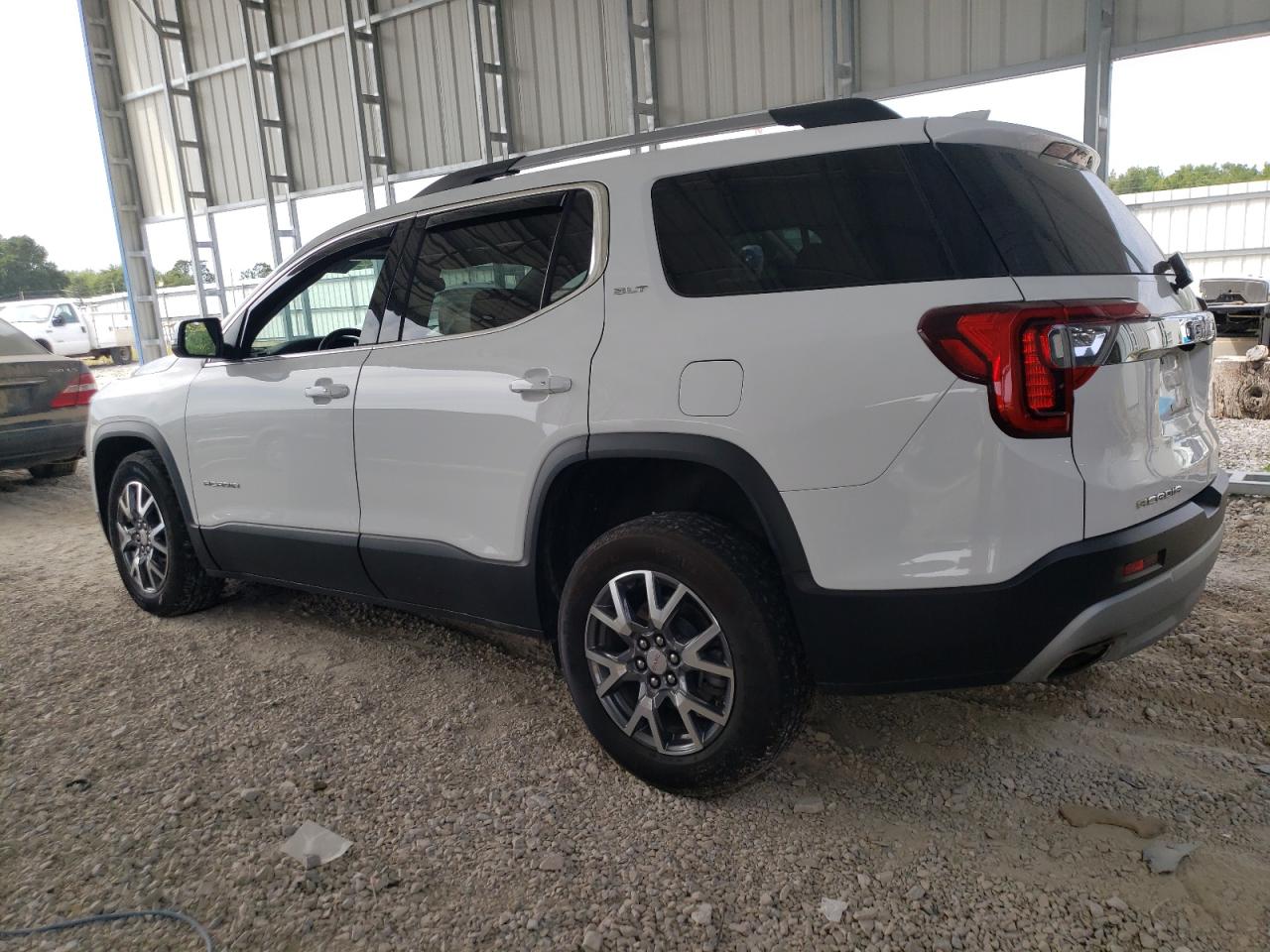 2023 GMC Acadia Slt white null gas 1GKKNULS9PZ242066 photo #3