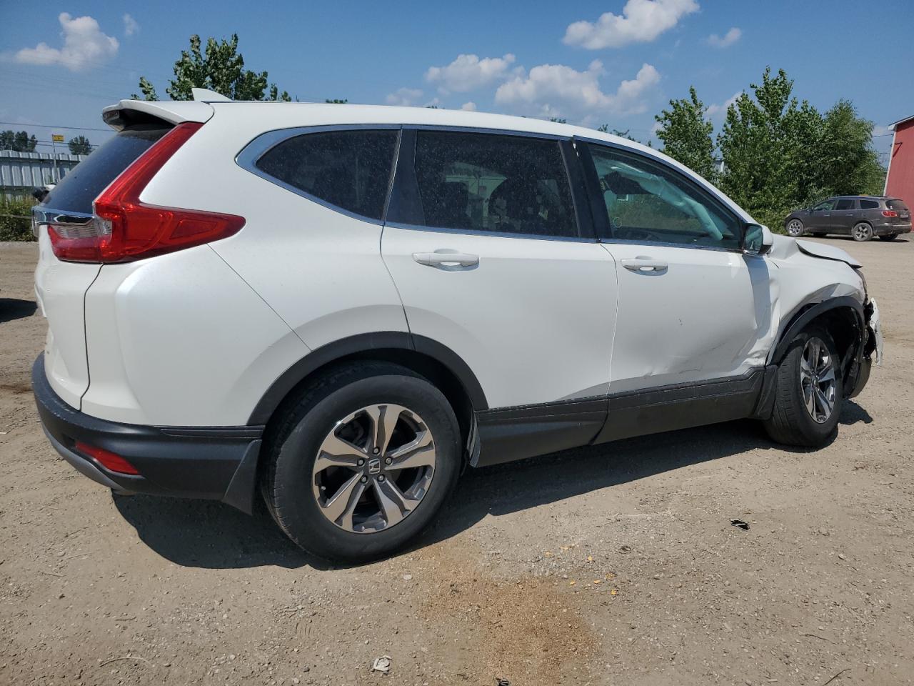 2019 Honda Cr-V Lx white null gas 2HKRW1H34KH000129 photo #4