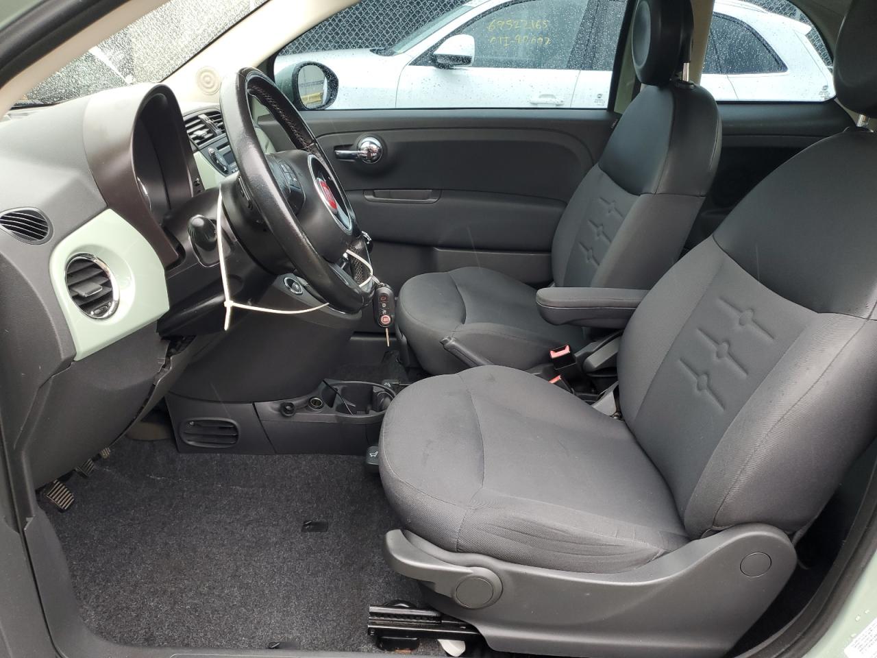 2012 Fiat 500 Easy VIN: 3C3FFAR8CT254370 Lot: 69680795