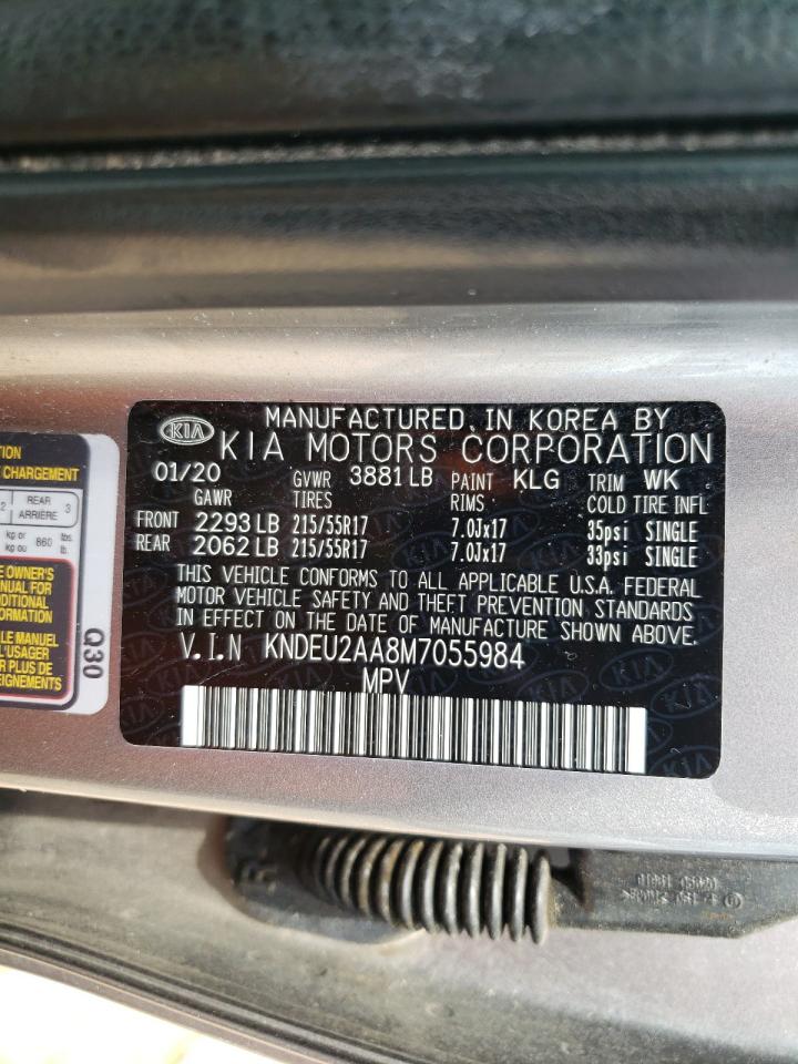 2021 Kia Seltos S VIN: KNDEU2AA8M7055984 Lot: 69650905