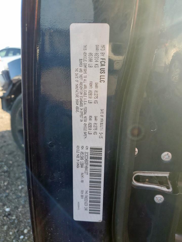 2015 Dodge Charger Se VIN: 2C3CDXBG5FH844127 Lot: 67452955