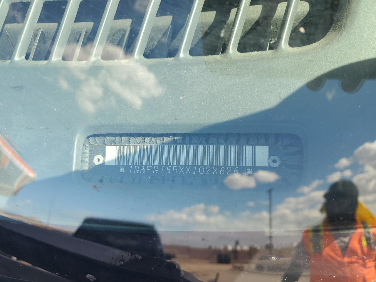 1999 Chevrolet Express G1500 VIN: 1GBFG15RXX1028626 Lot: 67783585