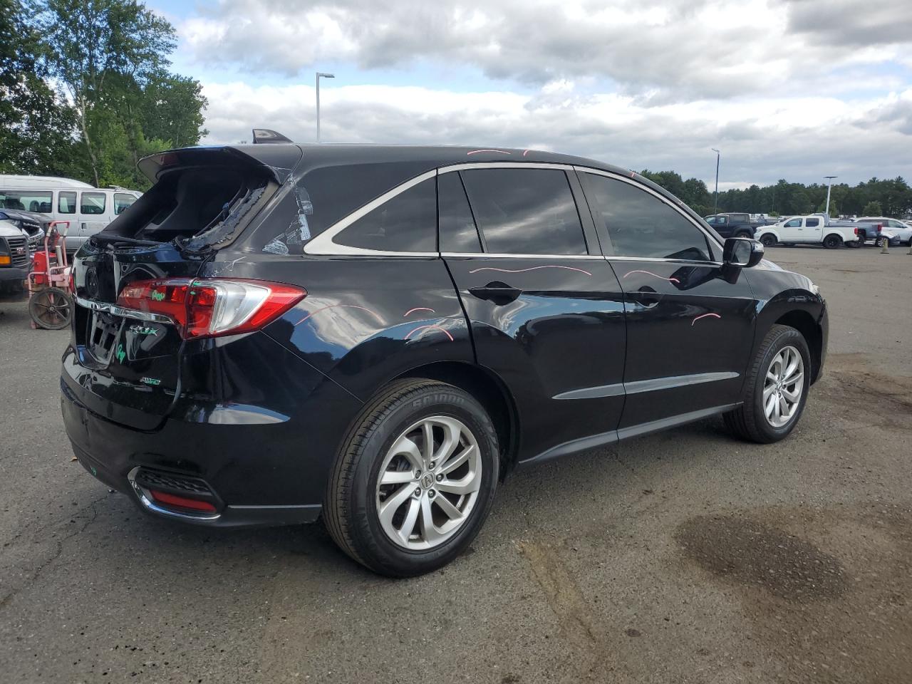2016 Acura Rdx Technology black suv gas 5J8TB4H54GL029333 photo #4