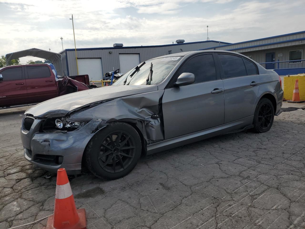 2010 BMW 328 I grey null gas WBAPH7G53ANM51846 photo #1