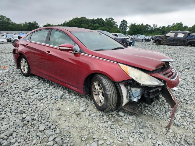 Sedans HYUNDAI SONATA 2014 Czerwony