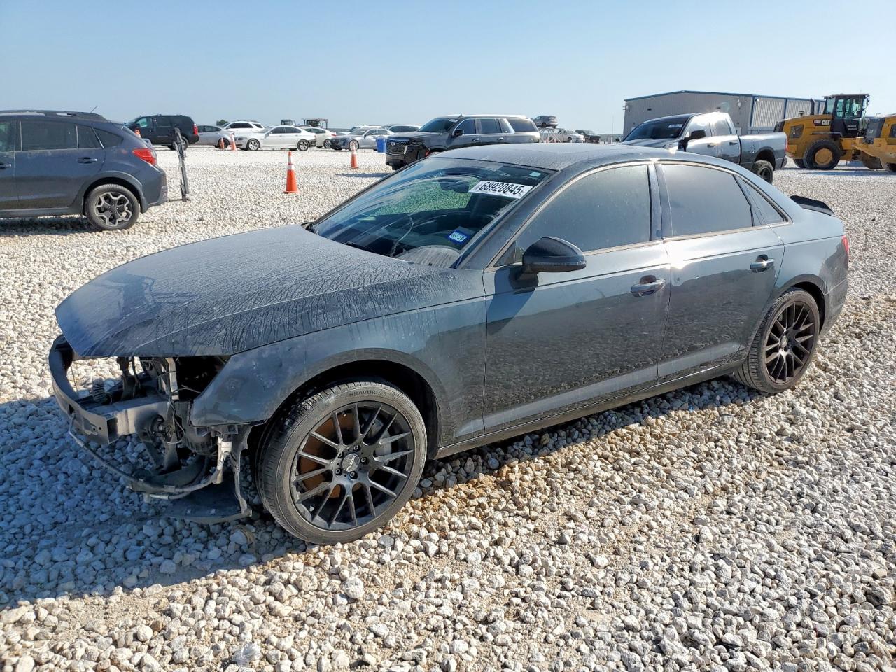 2017 Audi A4 Premium grey null gas WAUGNAF49HN029220 photo #1