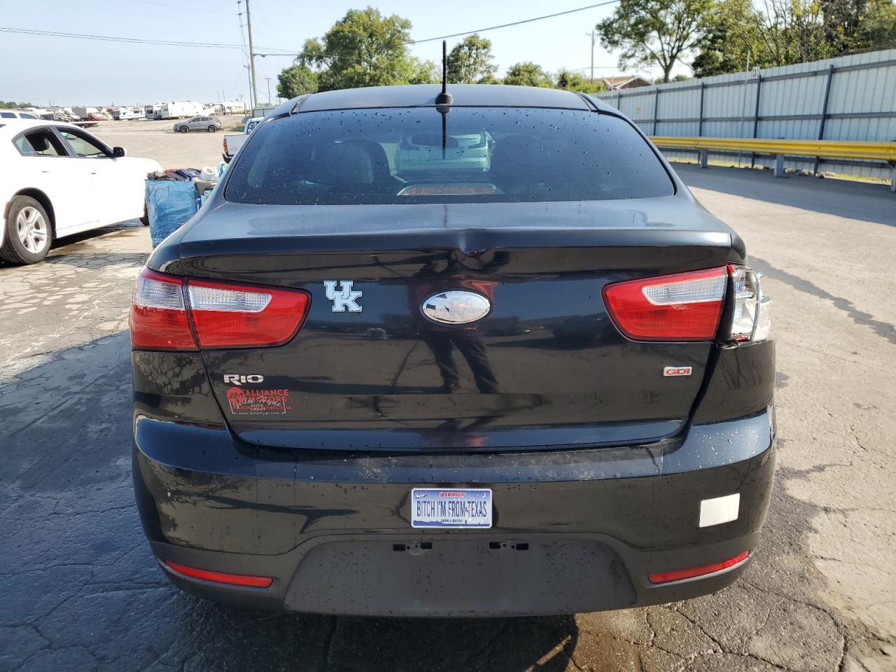 2014 Kia Rio Lx VIN: KNADM4A35E6419839 Lot: 68373765