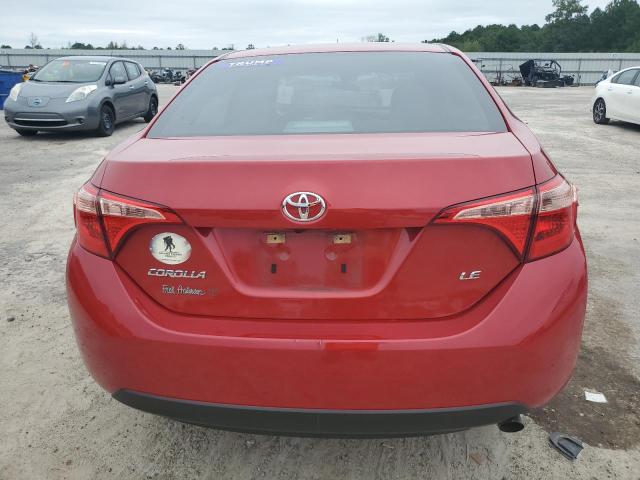  TOYOTA COROLLA 2019 Красный