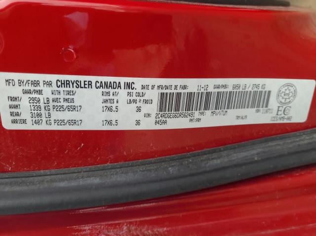2013 DODGE GRAND CARAVAN R/T  