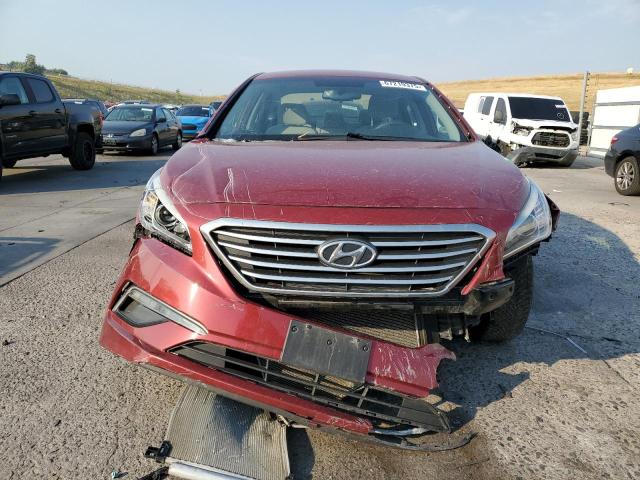  HYUNDAI SONATA 2015 Czerwony