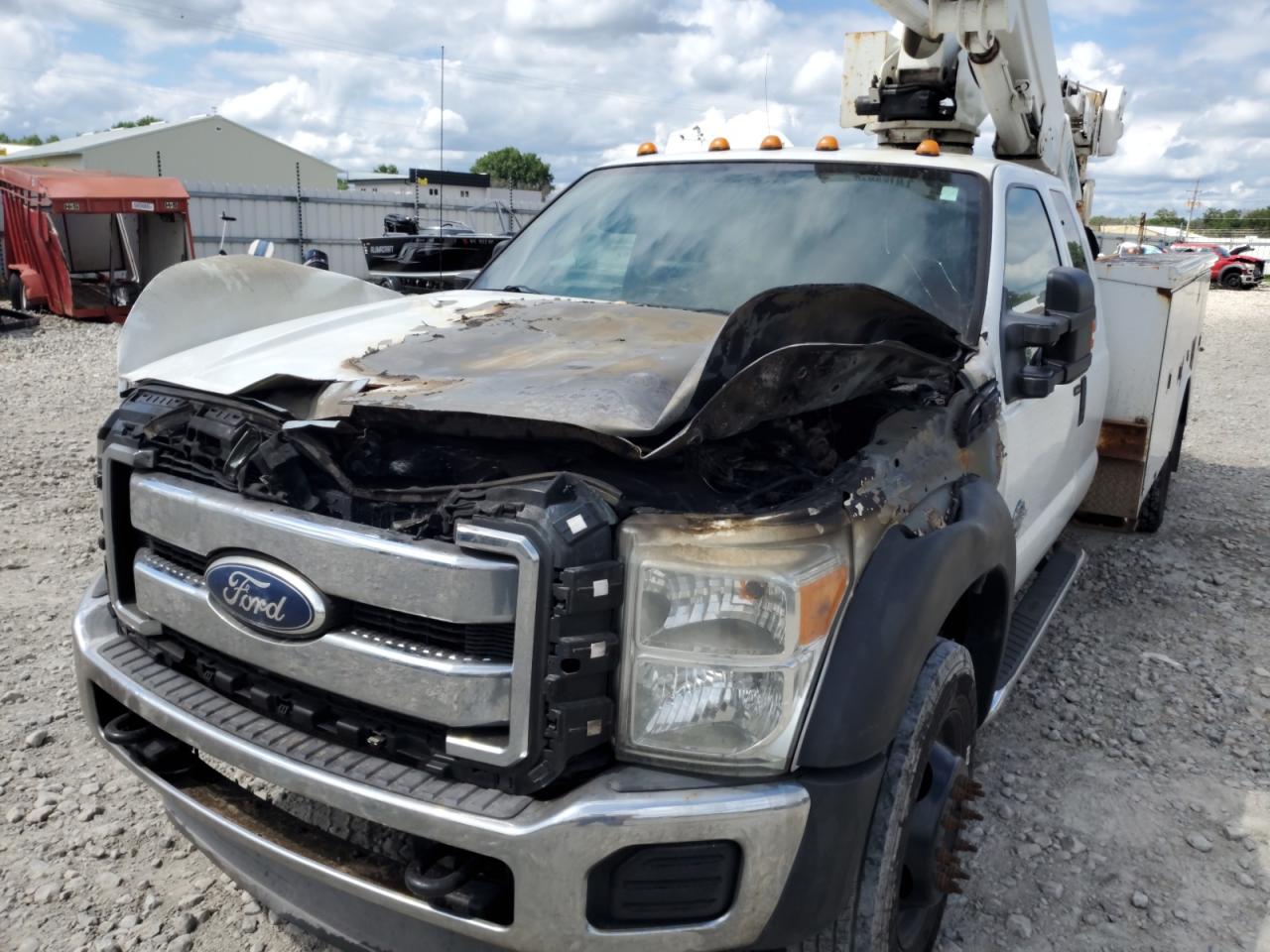 2011 Ford F550 Super Duty Bucket Truck VIN: 1FD0X5HT9BEB76795 Lot: 68918095