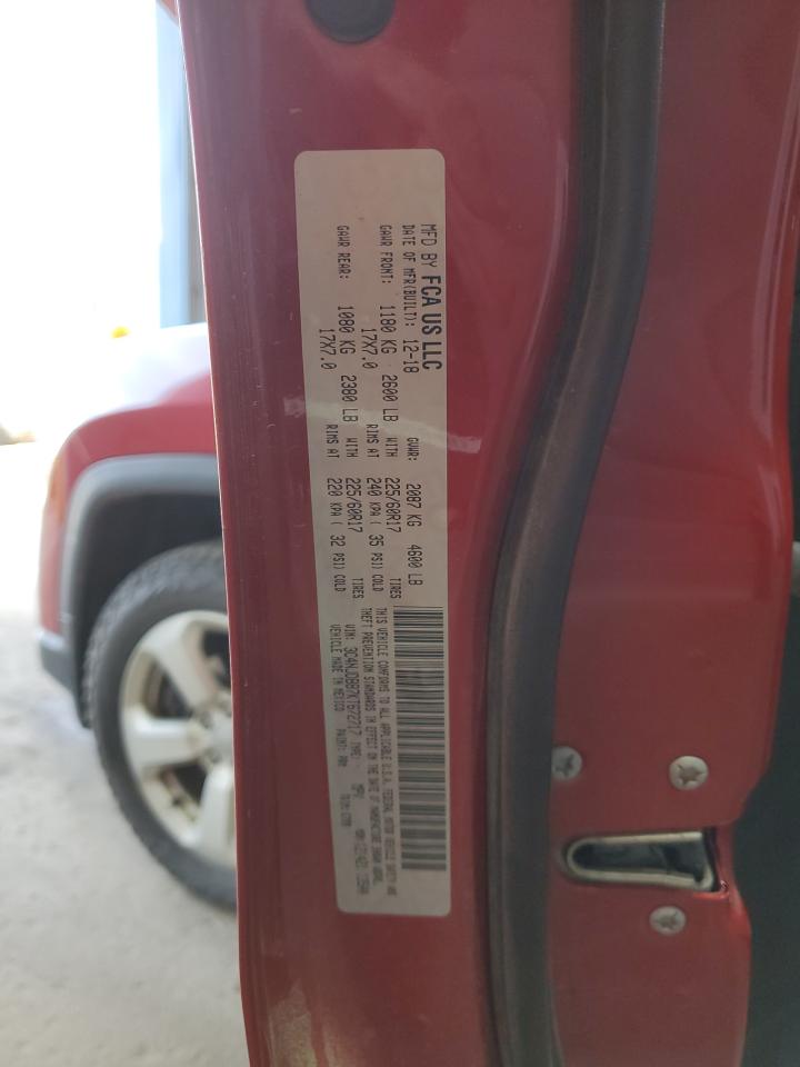 2019 Jeep Compass Latitude VIN: 3C4NJDBB7KT672717 Lot: 70746835