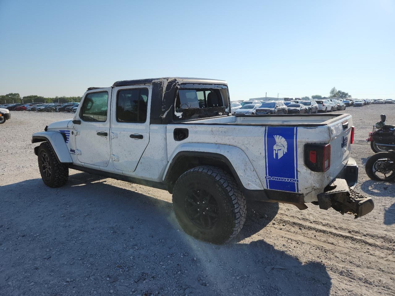 2022 Jeep Gladiator Sport white null gas 1C6HJTAGXNL151342 photo #3