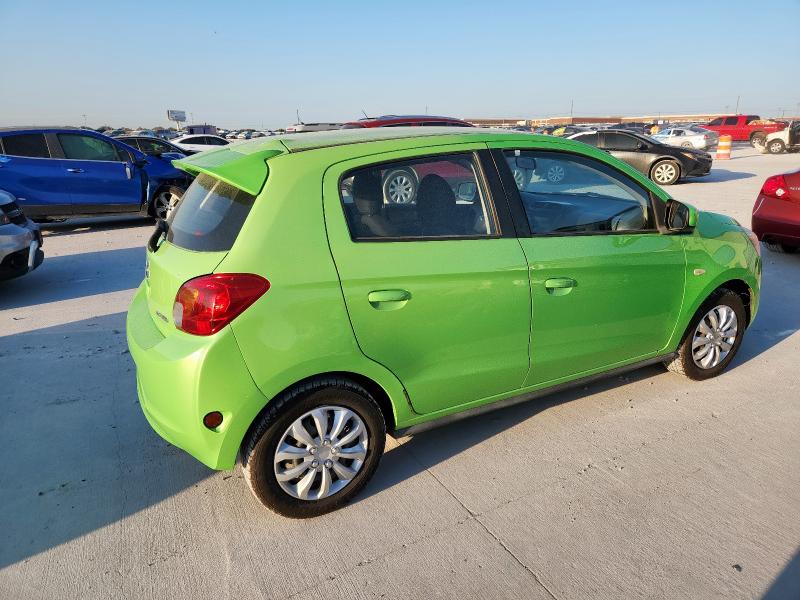 Hatchbacks MITSUBISHI MIRAGE 2014 Green