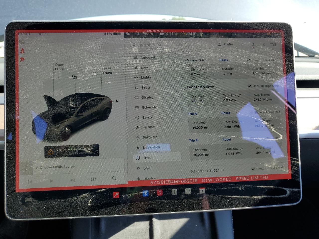 5YJ3E1EB4MF002016 2021 Tesla Model 3