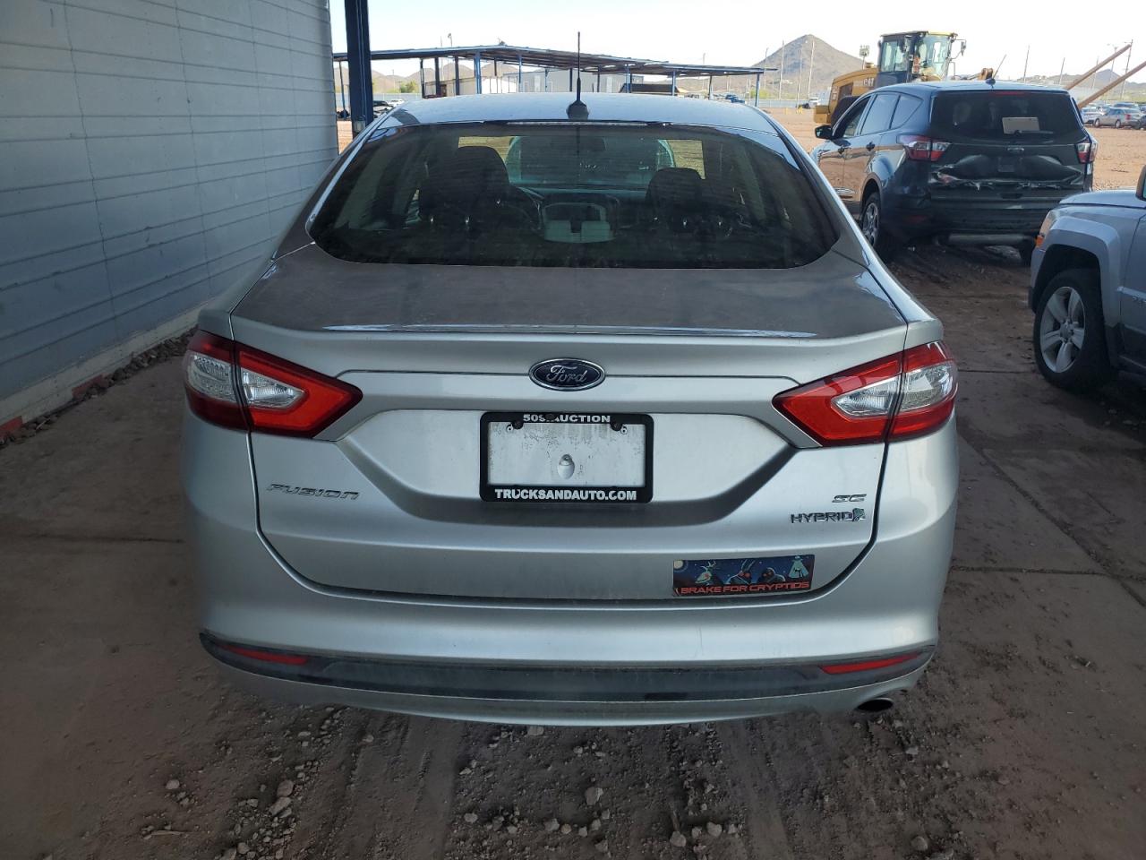2014 Ford Fusion Se Hybrid VIN: 3FA6P0LU6ER317489 Lot: 69150185