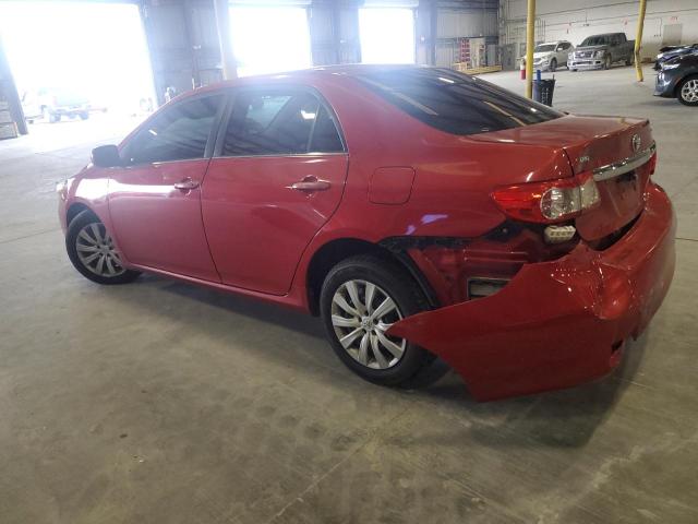  TOYOTA COROLLA 2013 Czerwony