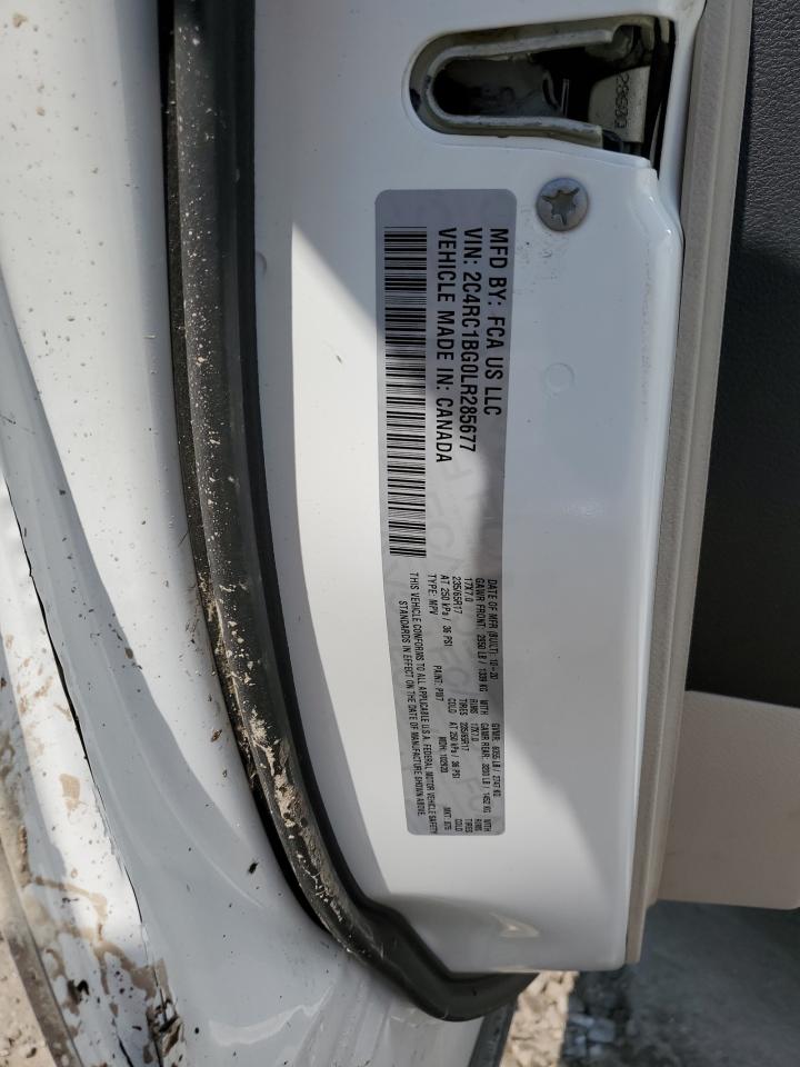 2020 Chrysler Pacifica Touring L VIN: 2C4RC1BG0LR285677 Lot: 68202755
