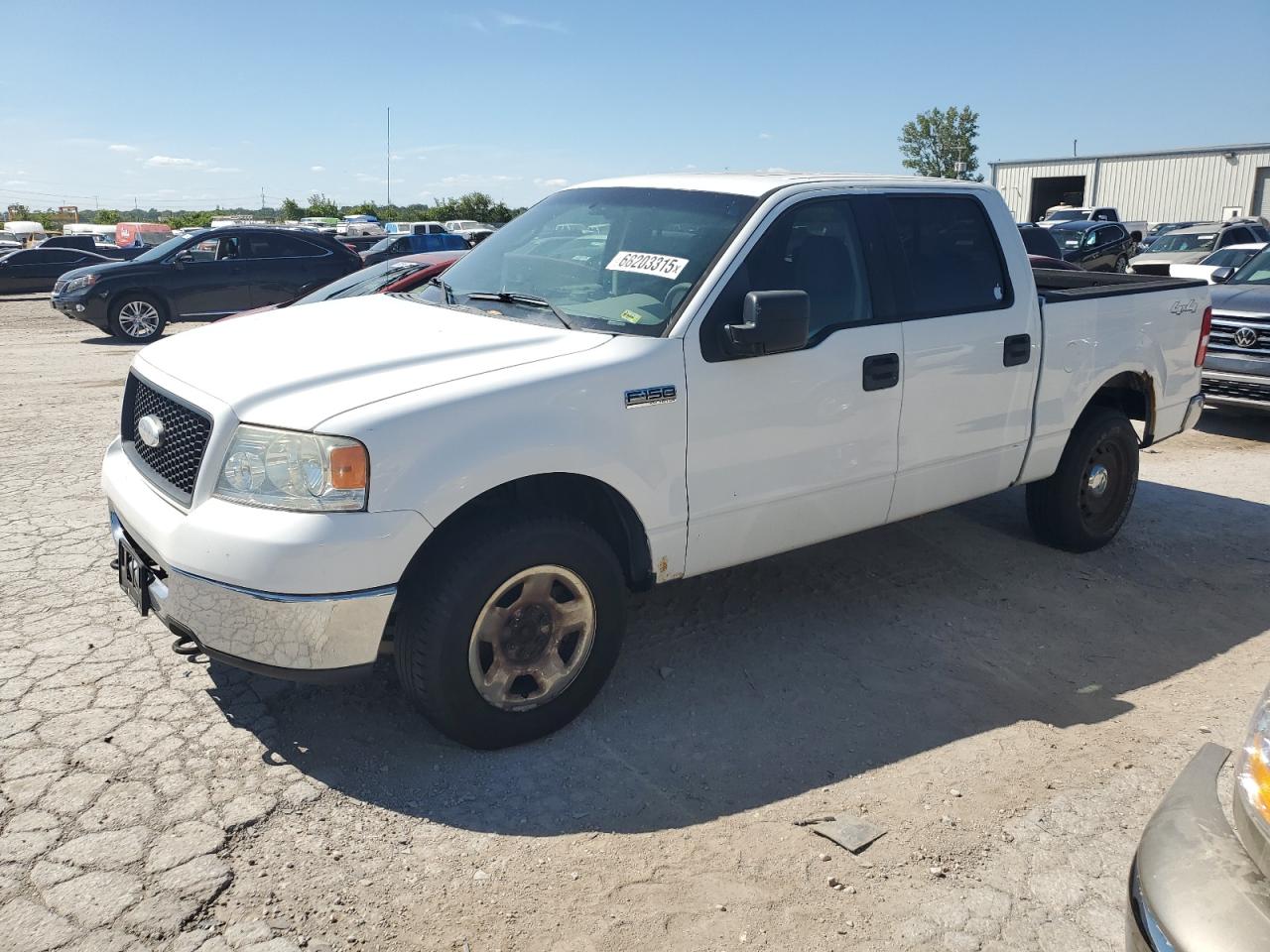 2006 Ford F150 Supercrew white null gas 1FTRW14W96KD94363 photo #1