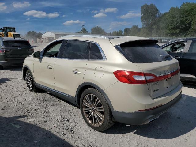  LINCOLN MKX 2016 Бежевый