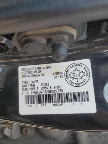 2013 HONDA CIVIC LX  