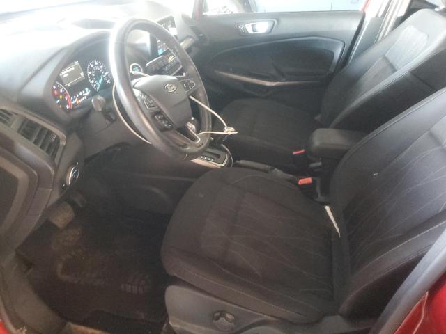  FORD ECOSPORT 2018 Red