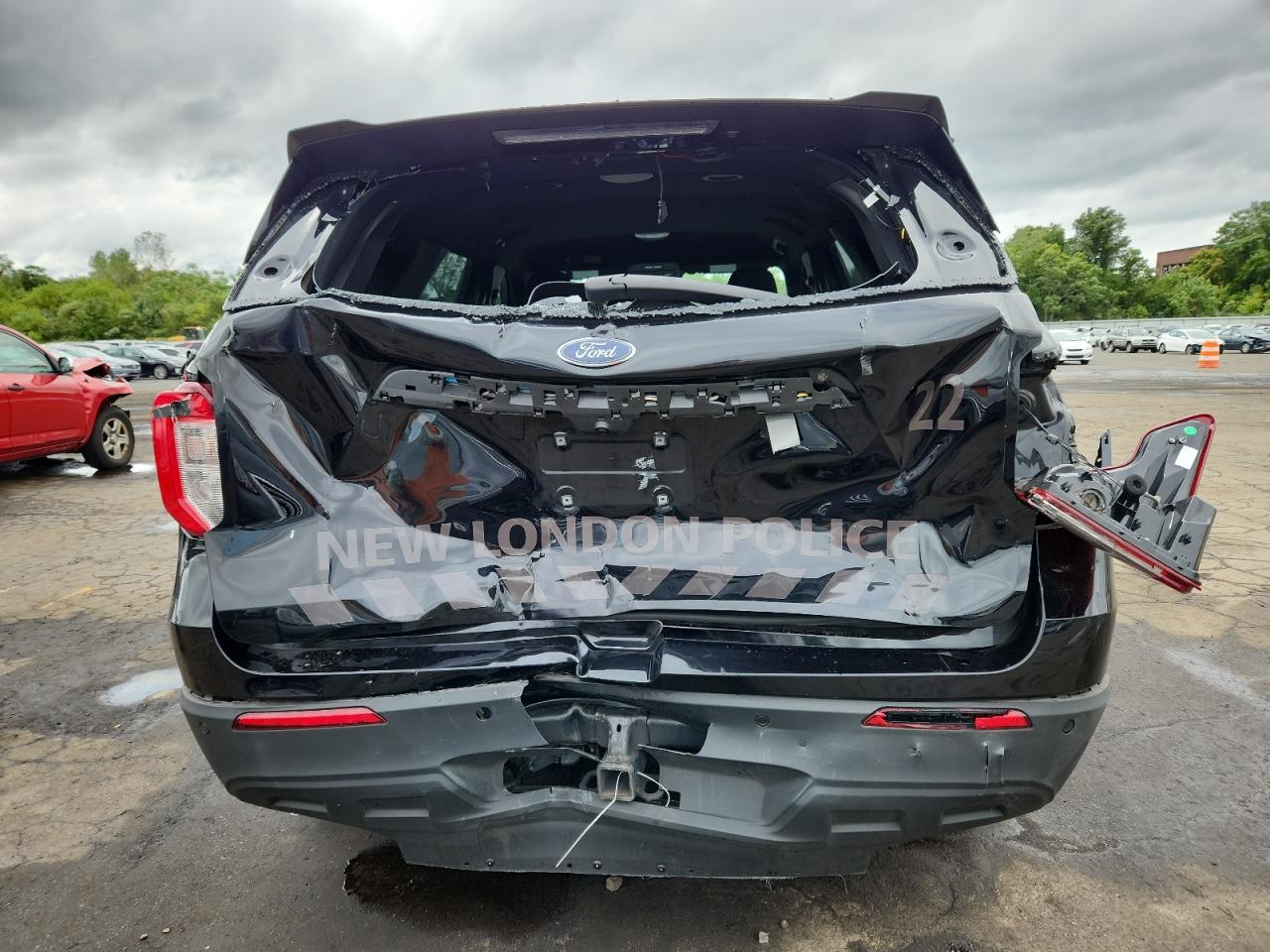 2022 Ford Explorer Police Interceptor VIN: 1FM5K8AB3NGC07667 Lot: 69264315