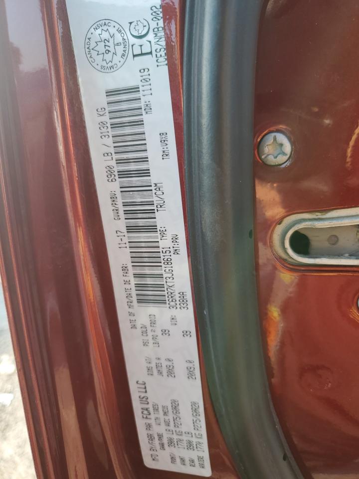 2018 Ram 1500 St VIN: 3C6RR7KT3JG186151 Lot: 67632445