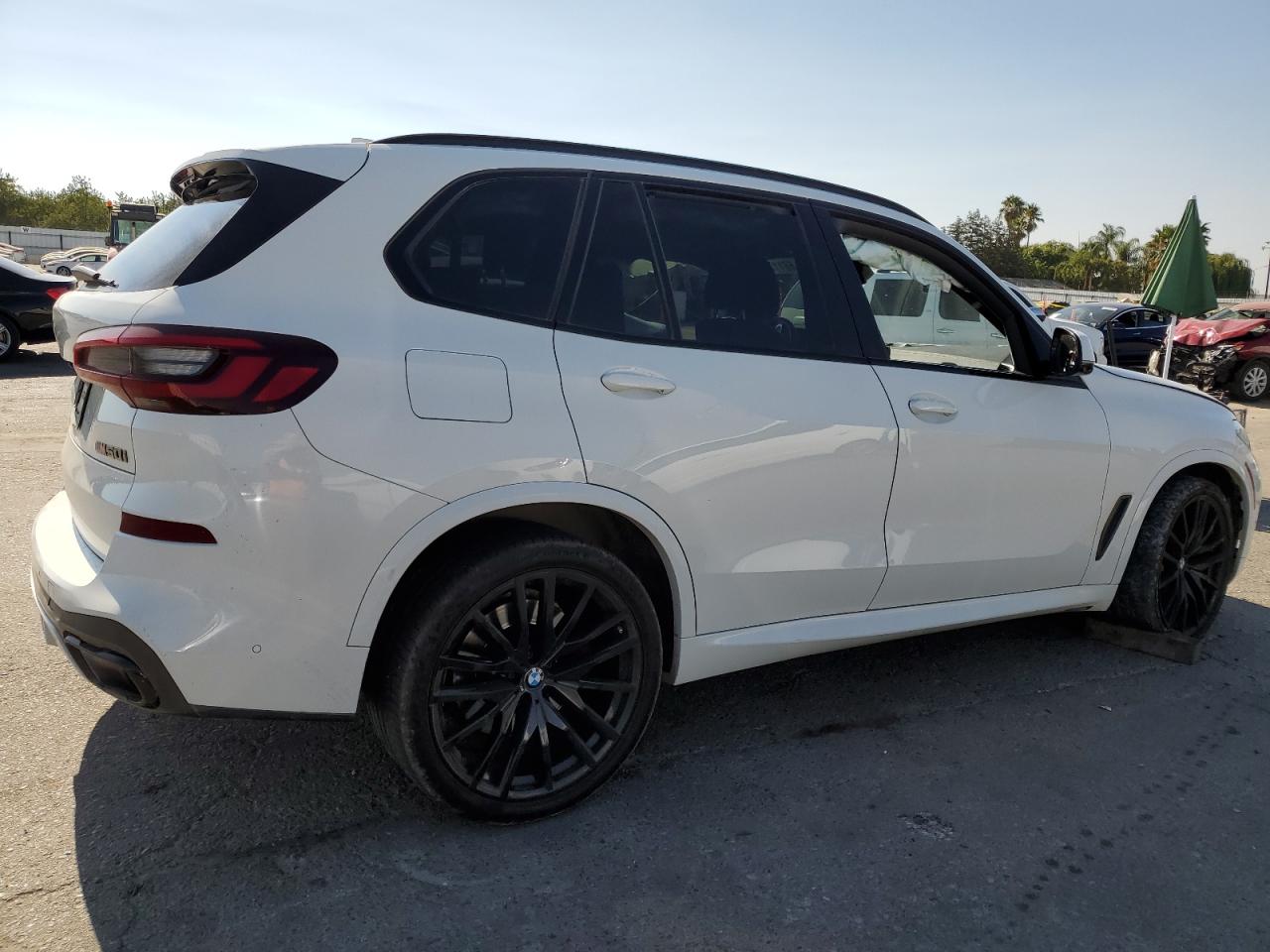 2023 BMW X5 M50I white null gas 5UXJU4C08P9P90504 photo #4