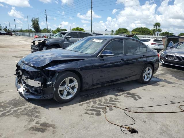 Sedans BMW 3 SERIES 2014 Granatowy