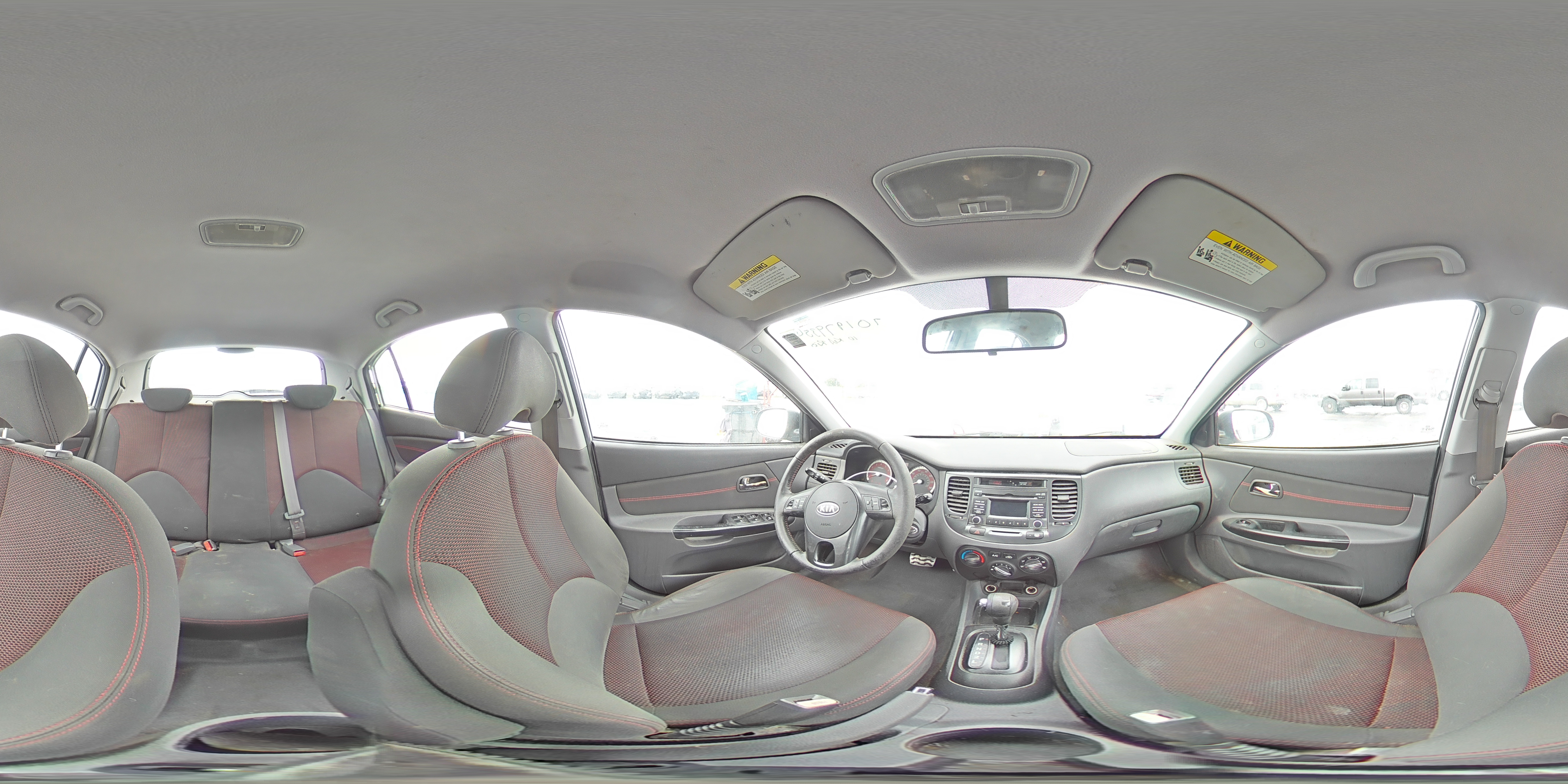 2010 Kia Rio Lx VIN: KNADH5A32A6650766 Lot: 70197935