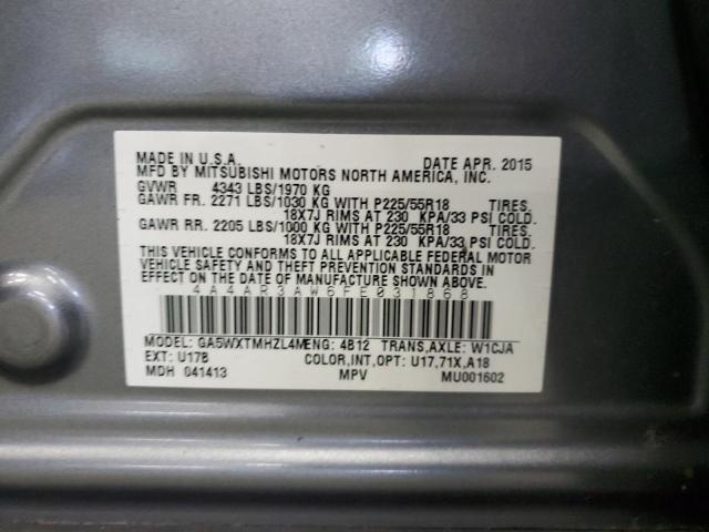2015 MITSUBISHI OUTLANDER SPORT ES  
