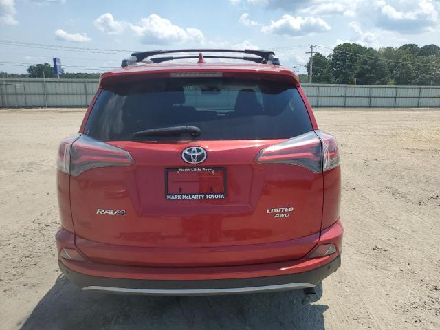  TOYOTA RAV4 2017 Czerwony