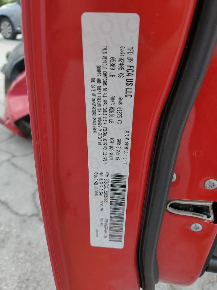 2016 Dodge Charger R/T VIN: 2C3CDXCT2GH186375 Lot: 67495885