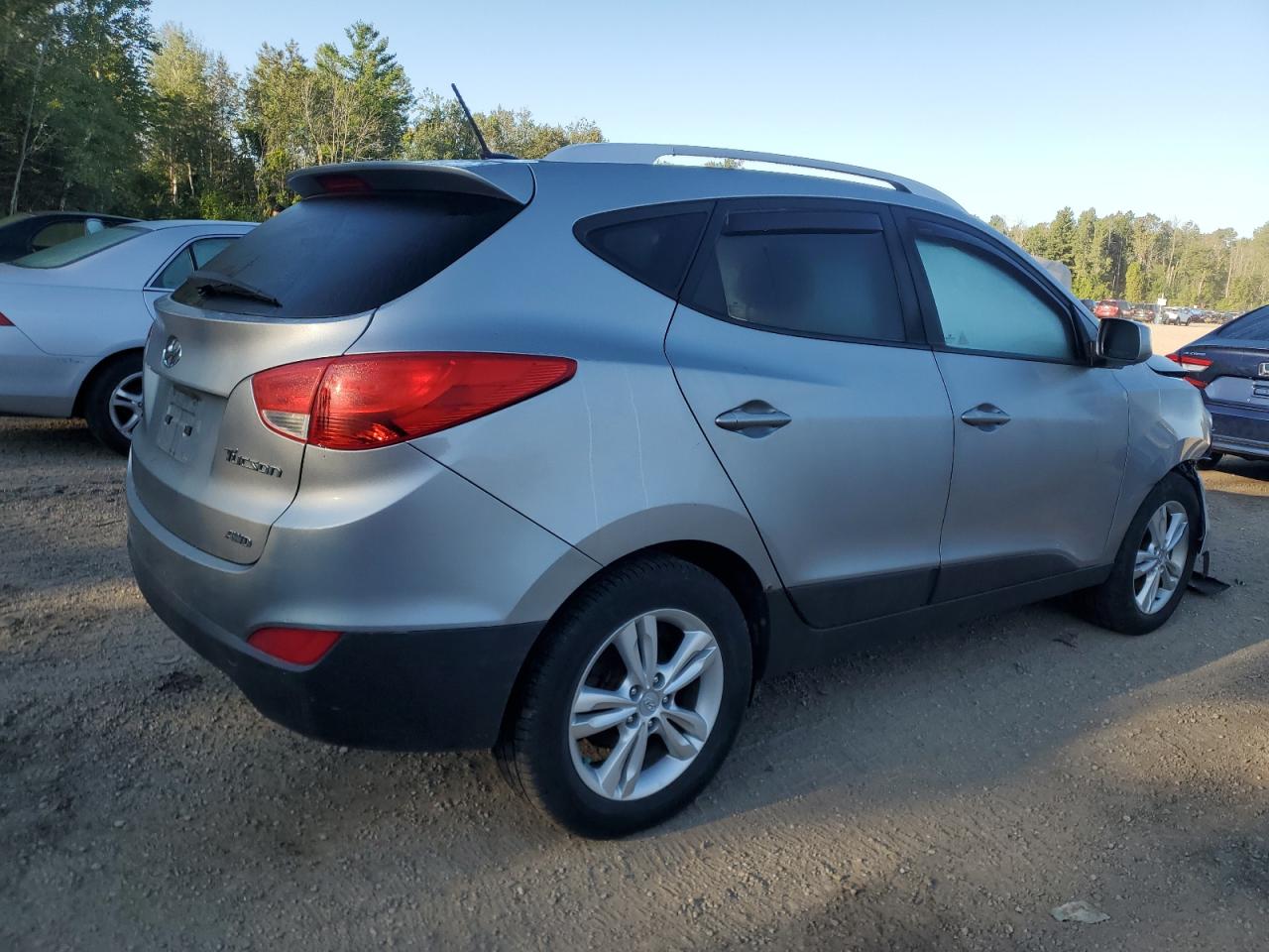 2011 Hyundai Tucson Gls silver null gas KM8JUCAC5BU178738 photo #4