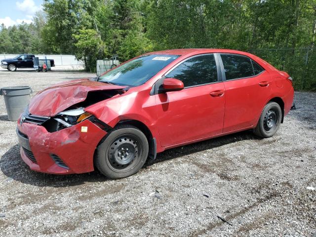 2015 TOYOTA COROLLA L   for sale at Copart ON - COOKSTOWN
