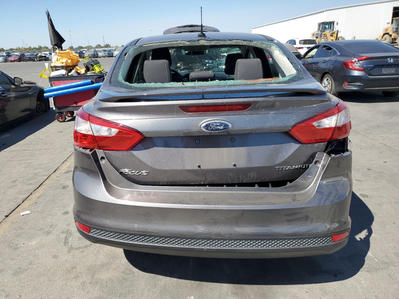 2012 Ford Focus Titanium VIN: 1FAHP3J29CL268036 Lot: 70782895