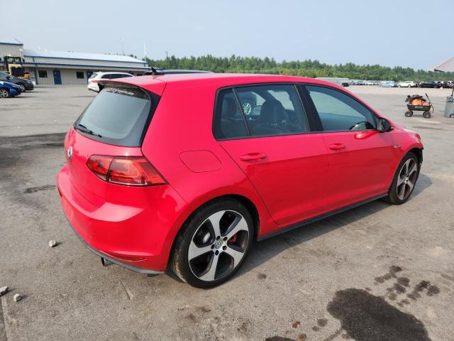  VOLKSWAGEN GTI 2017 Красный
