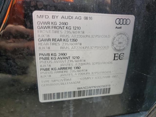 2017 AUDI Q5 PREMIUM  