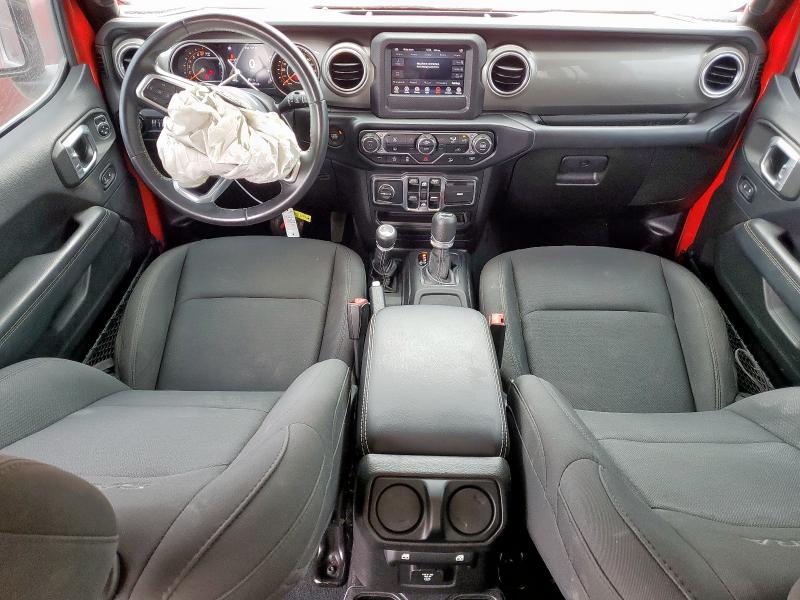  JEEP WRANGLER 2019 Czerwony