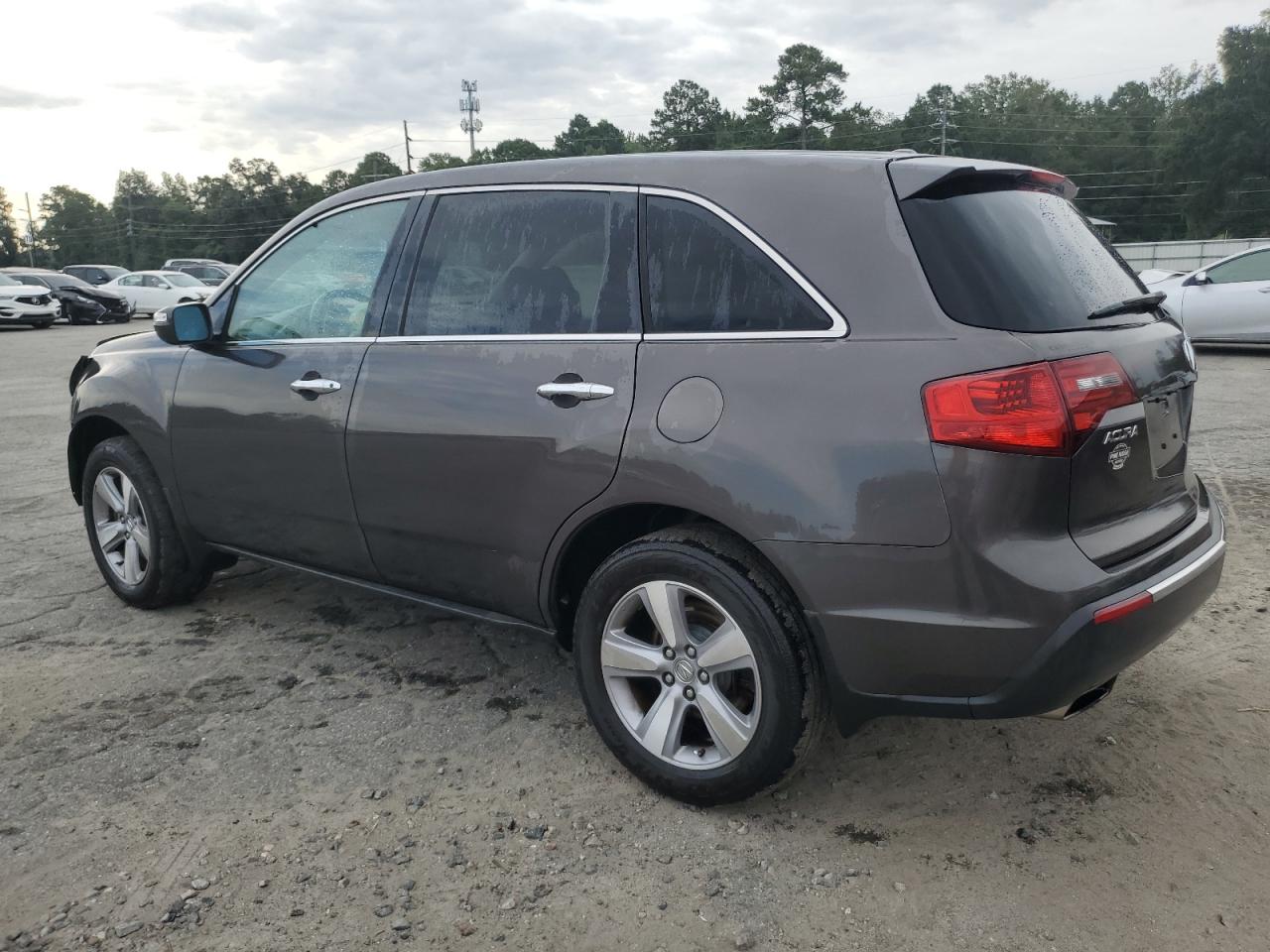 2012 Acura Mdx grey null gasoline 2HNYD2H29CH516358 photo #3
