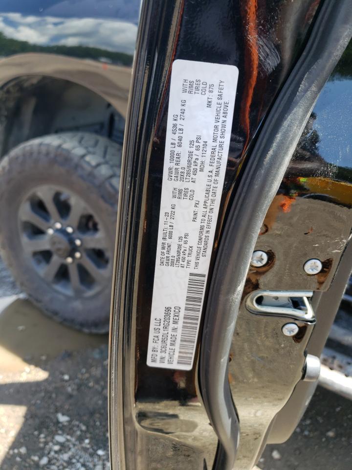 2024 Ram 2500 Big Horn VIN: 3C6UR5DL1RG203696 Lot: 69064185