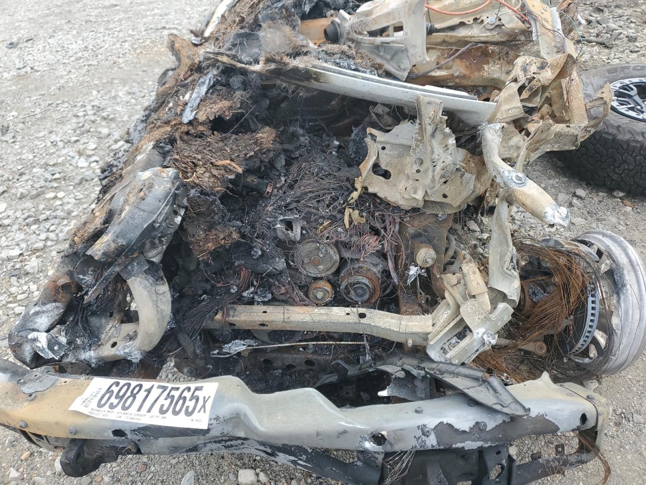 2025 Ford Bronco Raptor VIN: 1FMEE0RR7SLA40453 Lot: 69817565