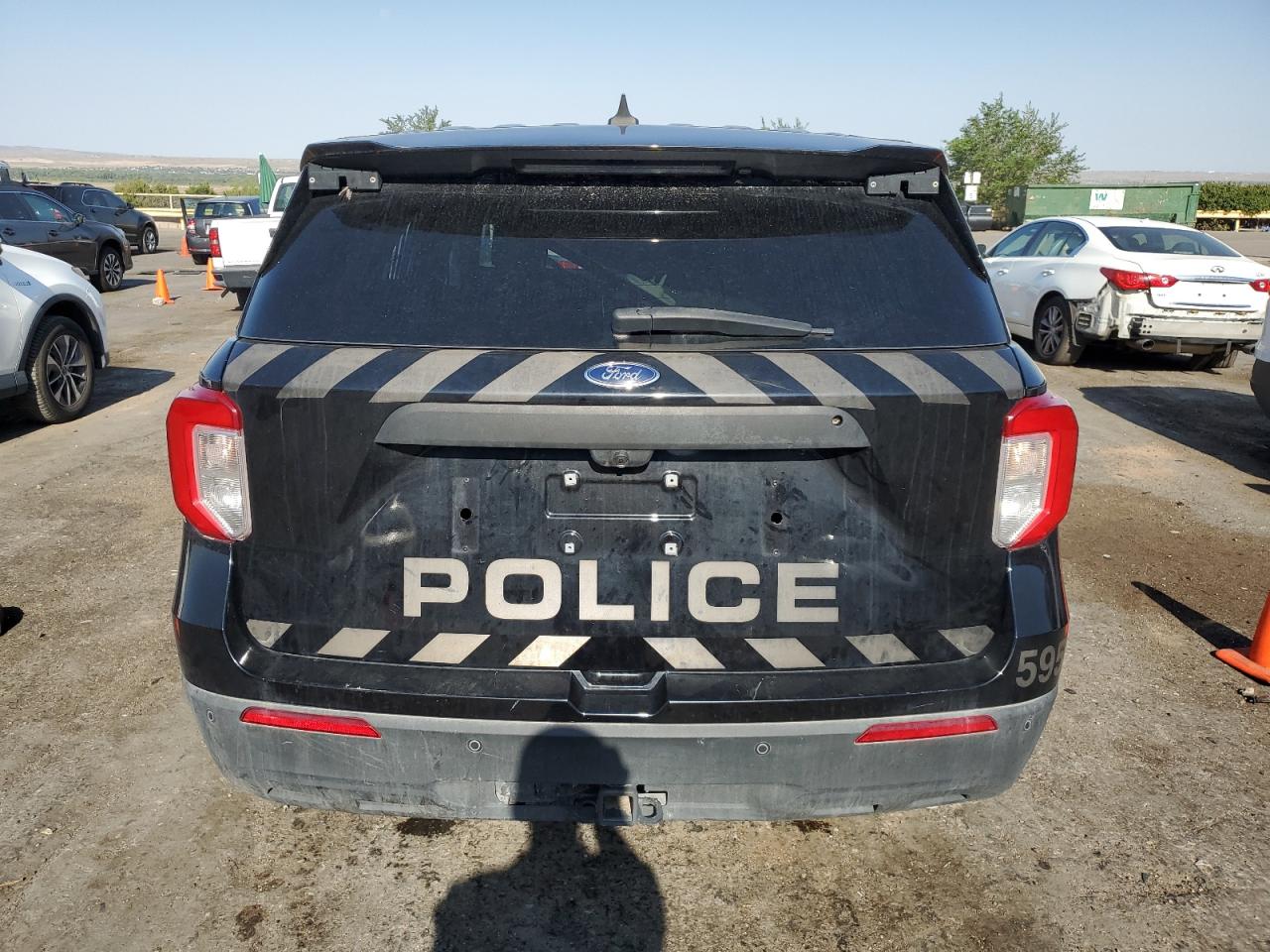 2021 Ford Explorer Police Interceptor VIN: 1FM5K8AB2MGC45258 Lot: 68364345